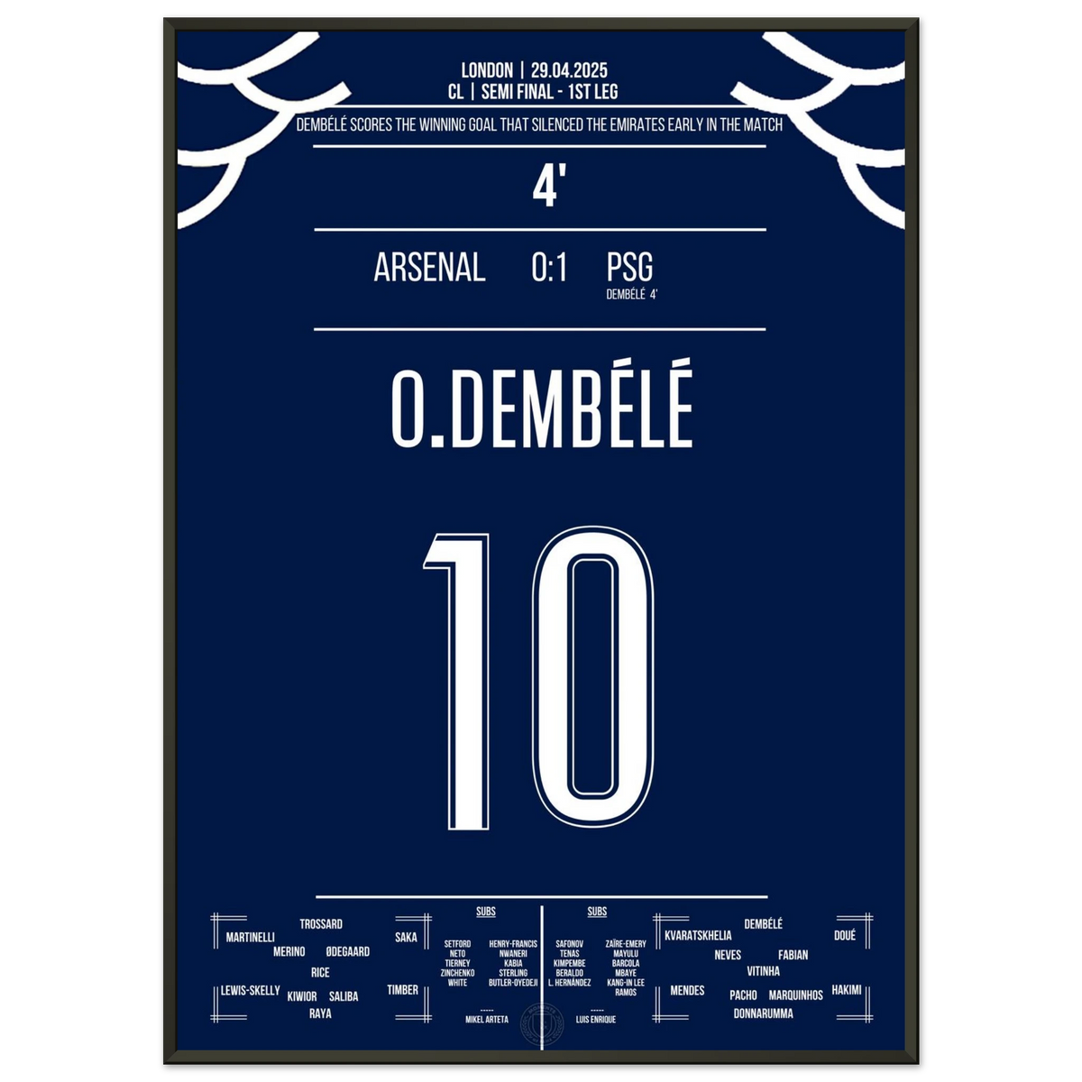 Dembélé marque et fait taire les Emirats tôt