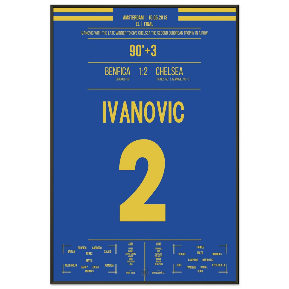 Le but victorieux d'Ivanovic en finale de la Coupe d'Europe 2013