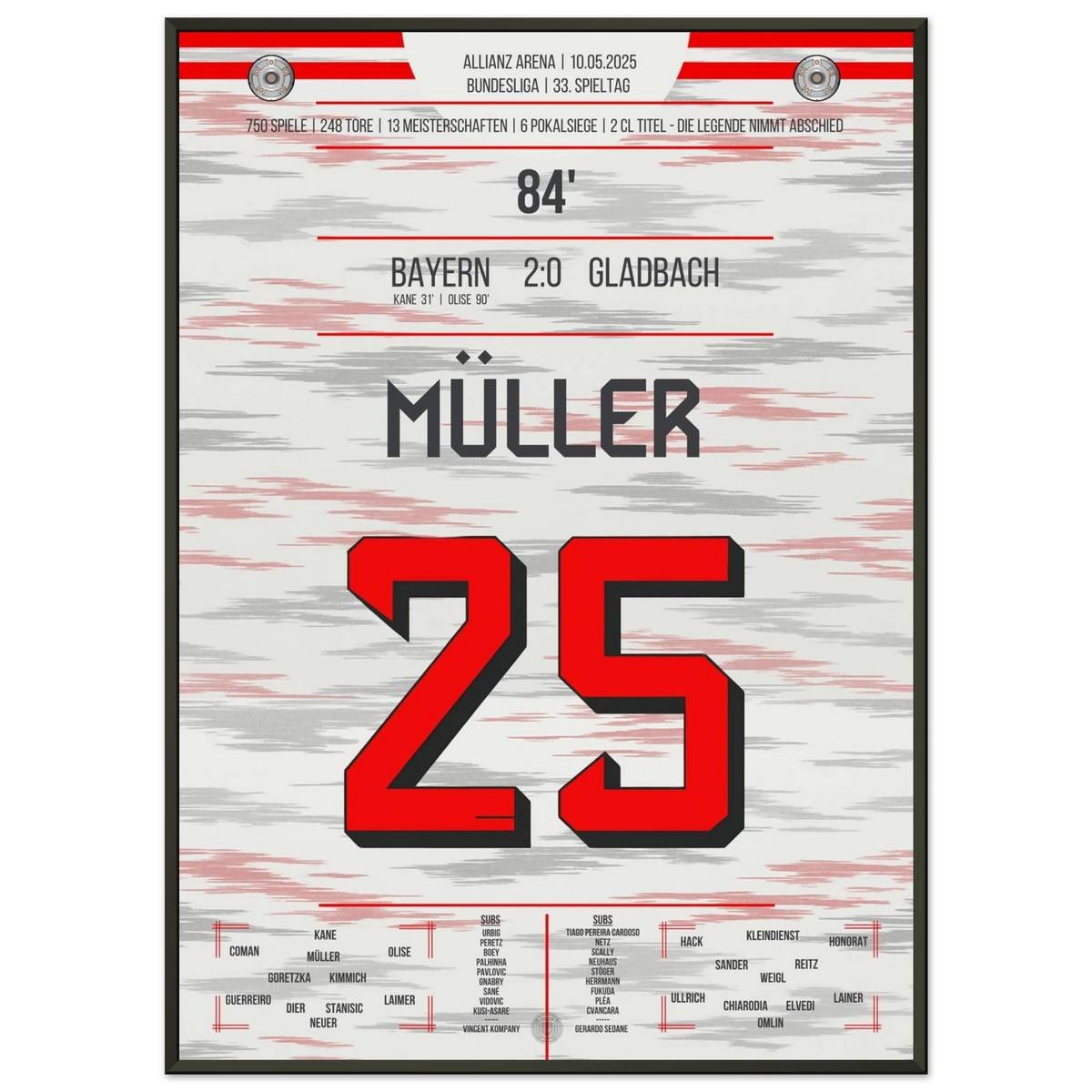 Thomas Müller - La légende munichoise dit au revoir