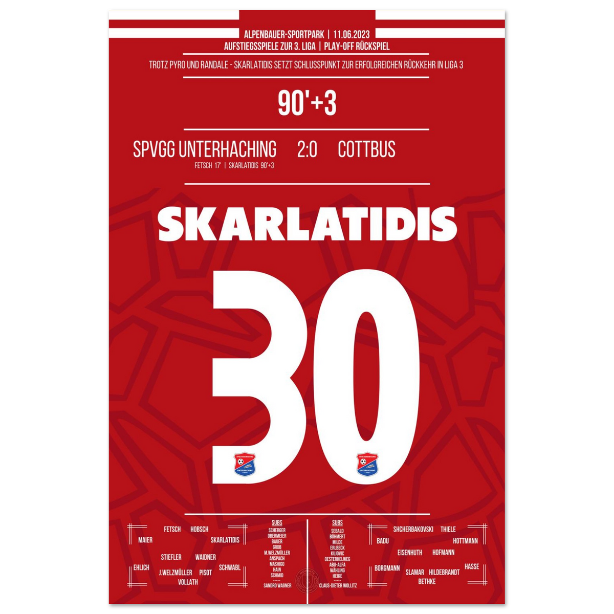 Promotion 2023 - Skarlatidis met tout au clair