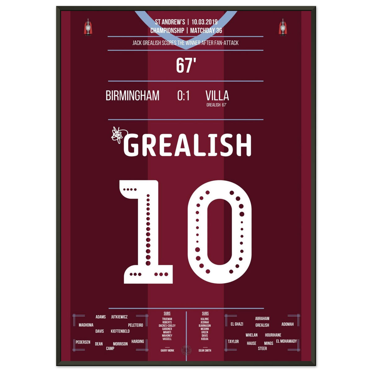 Grealish répond à l'attaque des fans avec un but gagnant lors du derby de Birmingham