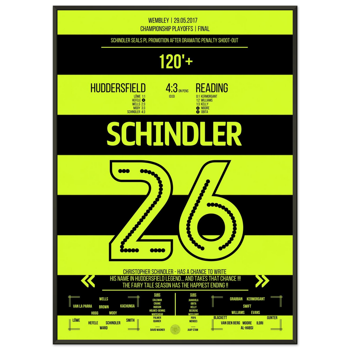 Huddersfield dramatischer Aufstieg in die PL