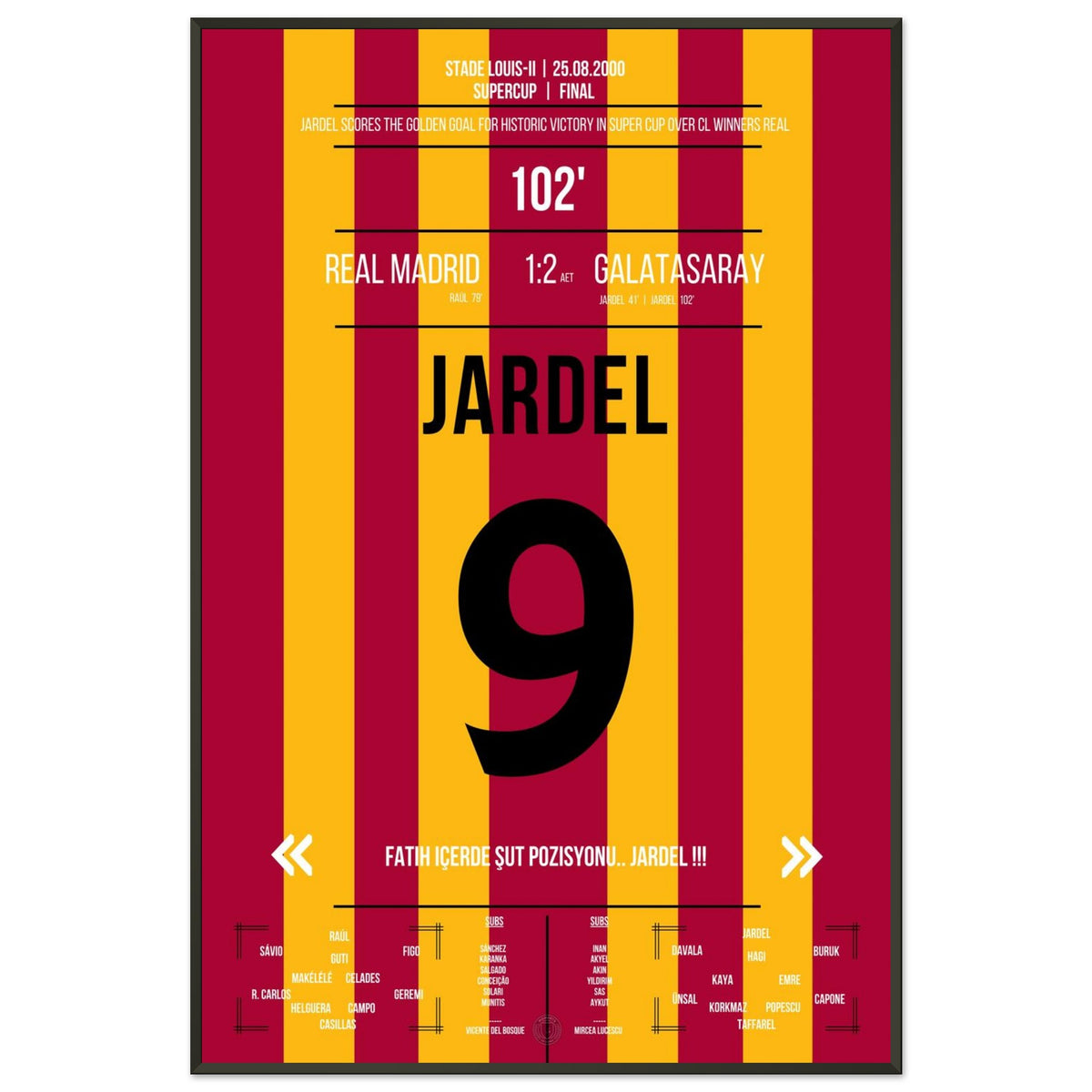 Mario Jardel Golden Goal gegen Real in 2000