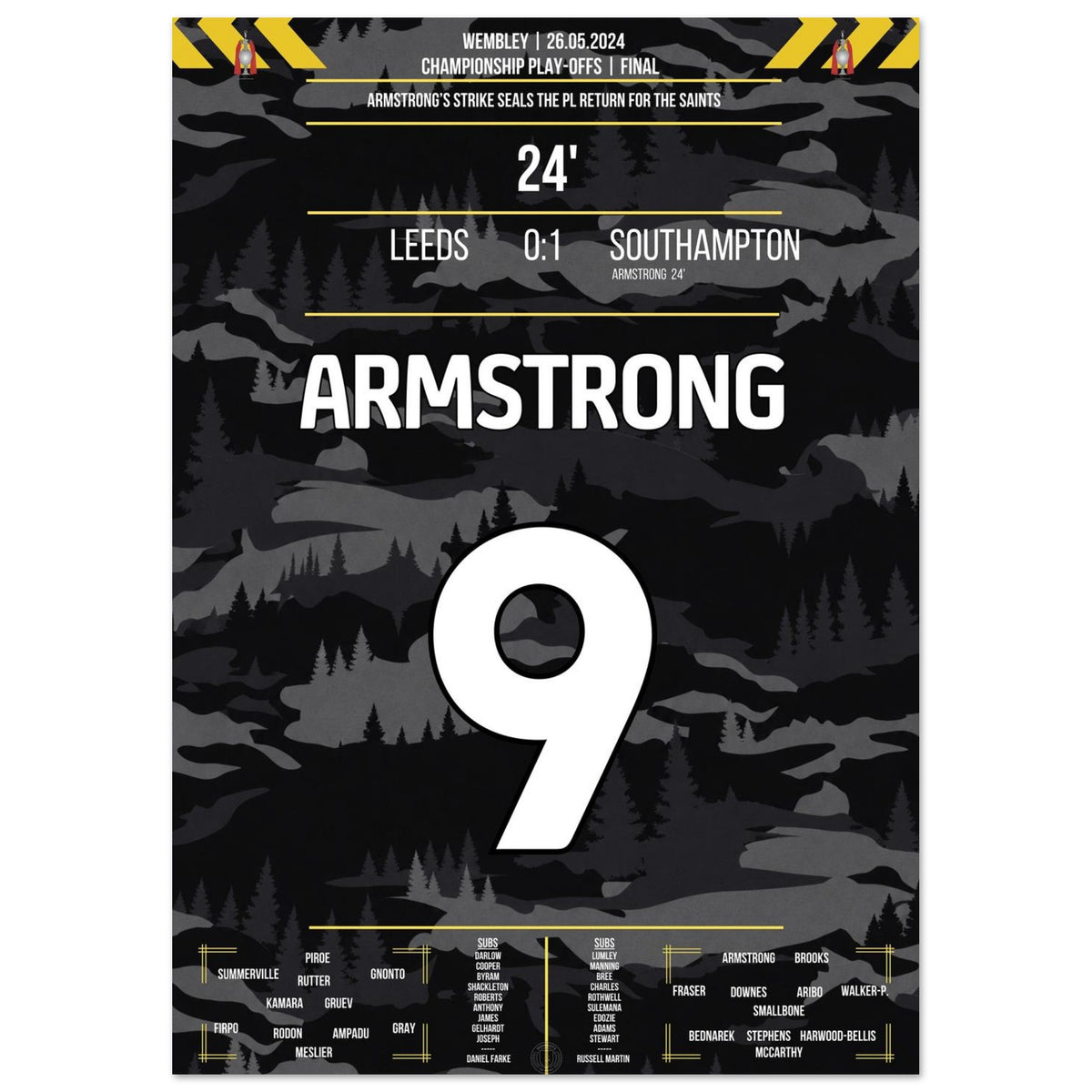 Armstrong renvoie les Saints en Premier League