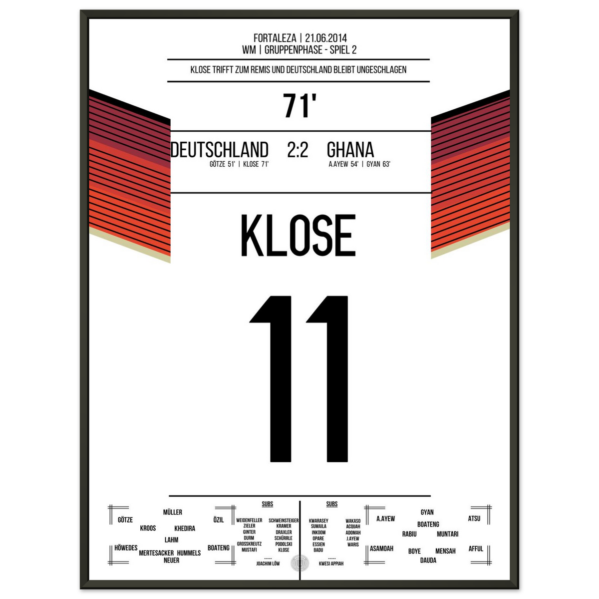 Klose égale Ronaldo – L’histoire de la Coupe du monde est écrite !