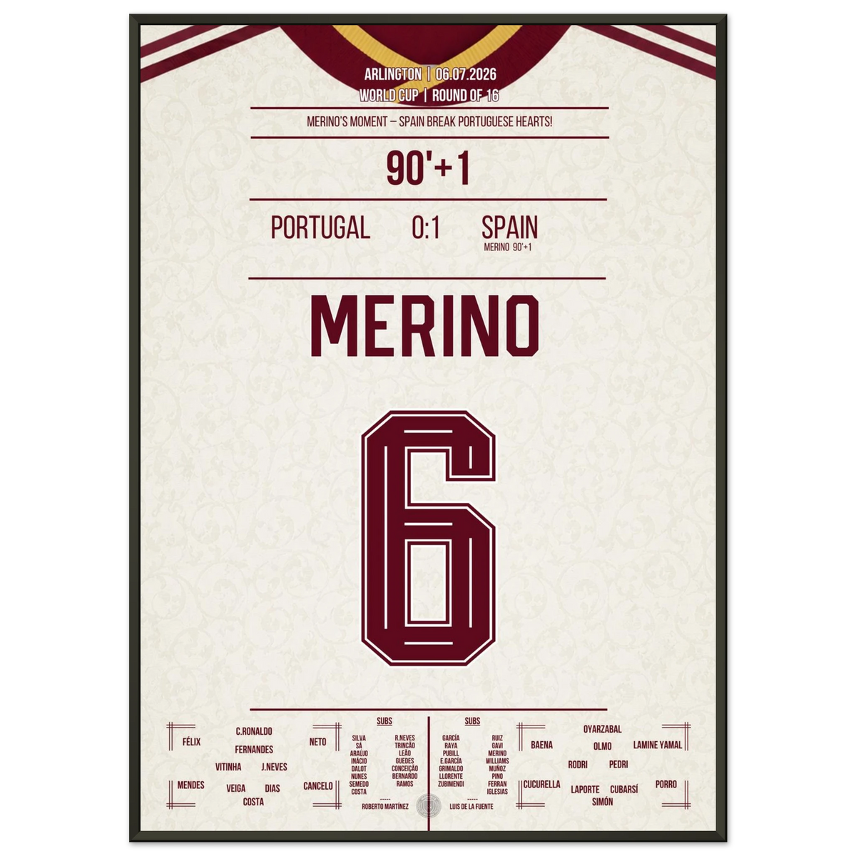 Merino propulse l'Espagne en quarts de finale dans le temps additionnel