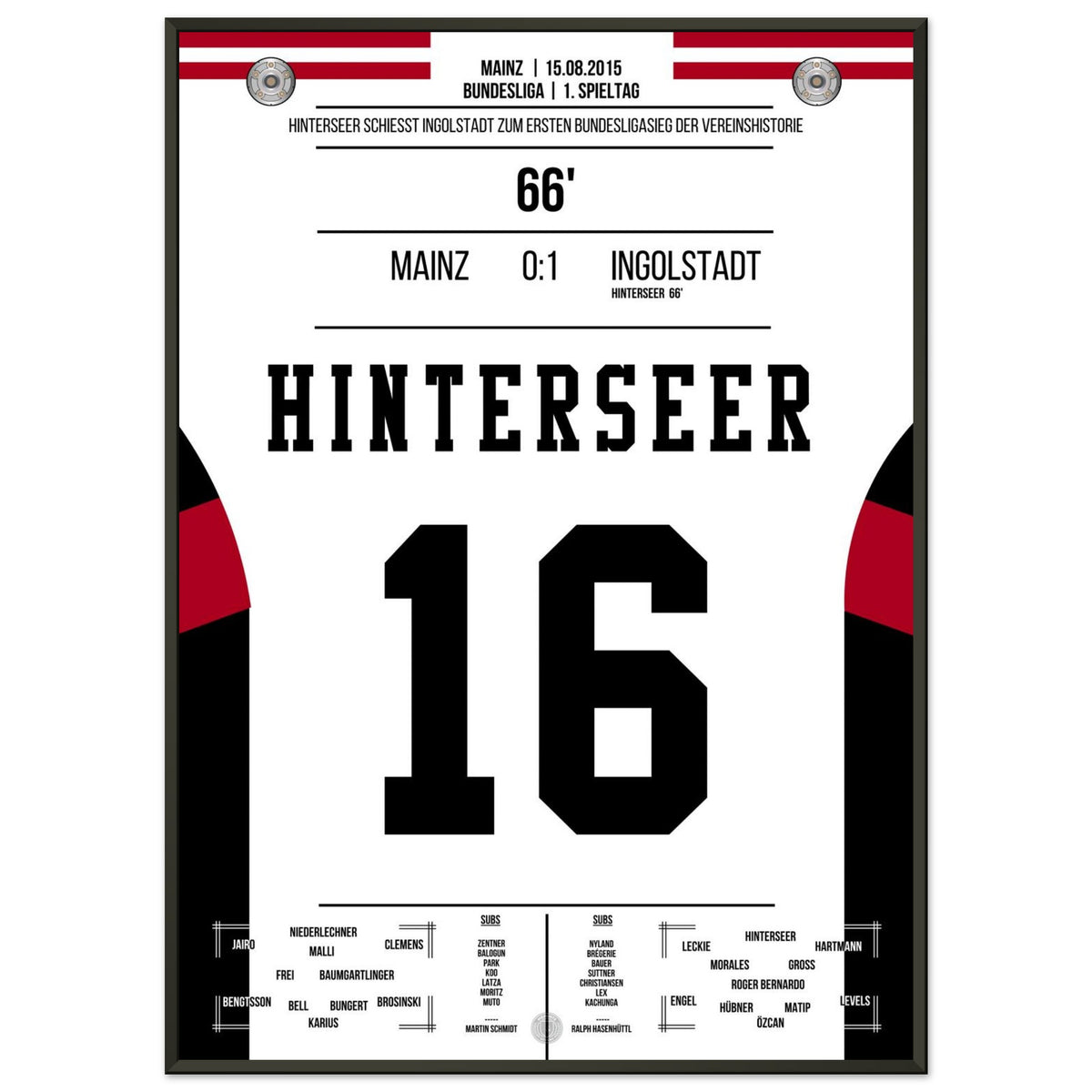 Ingolstadt feiert den ersten Bundesligasieg der Vereinsgeschichte