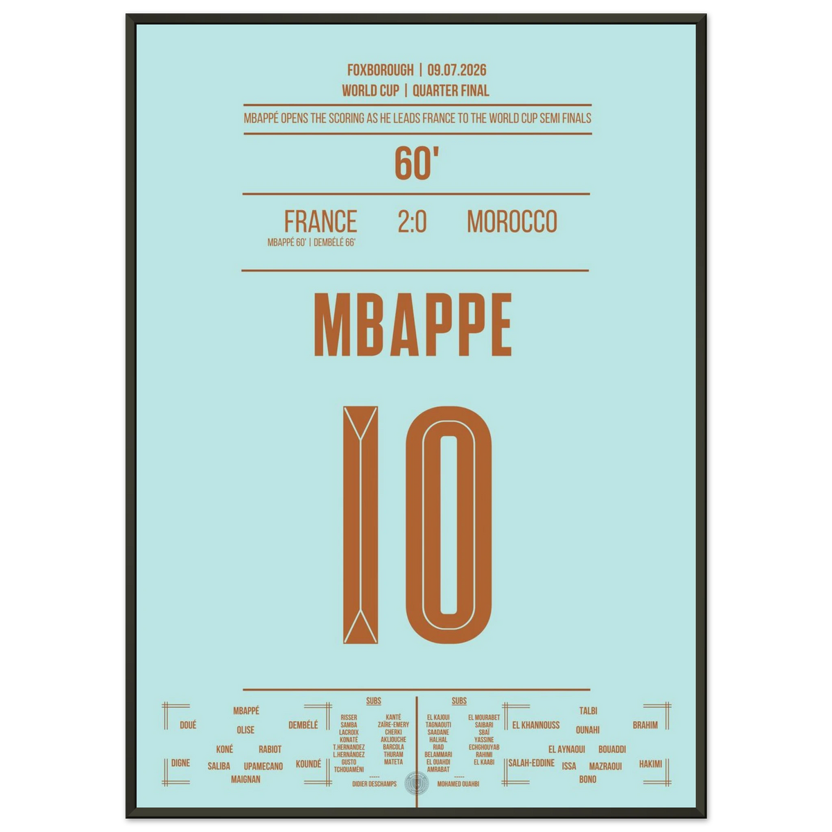 Mbappé mène la France en demi-finale de la Coupe du monde avec un but et une passe décisive