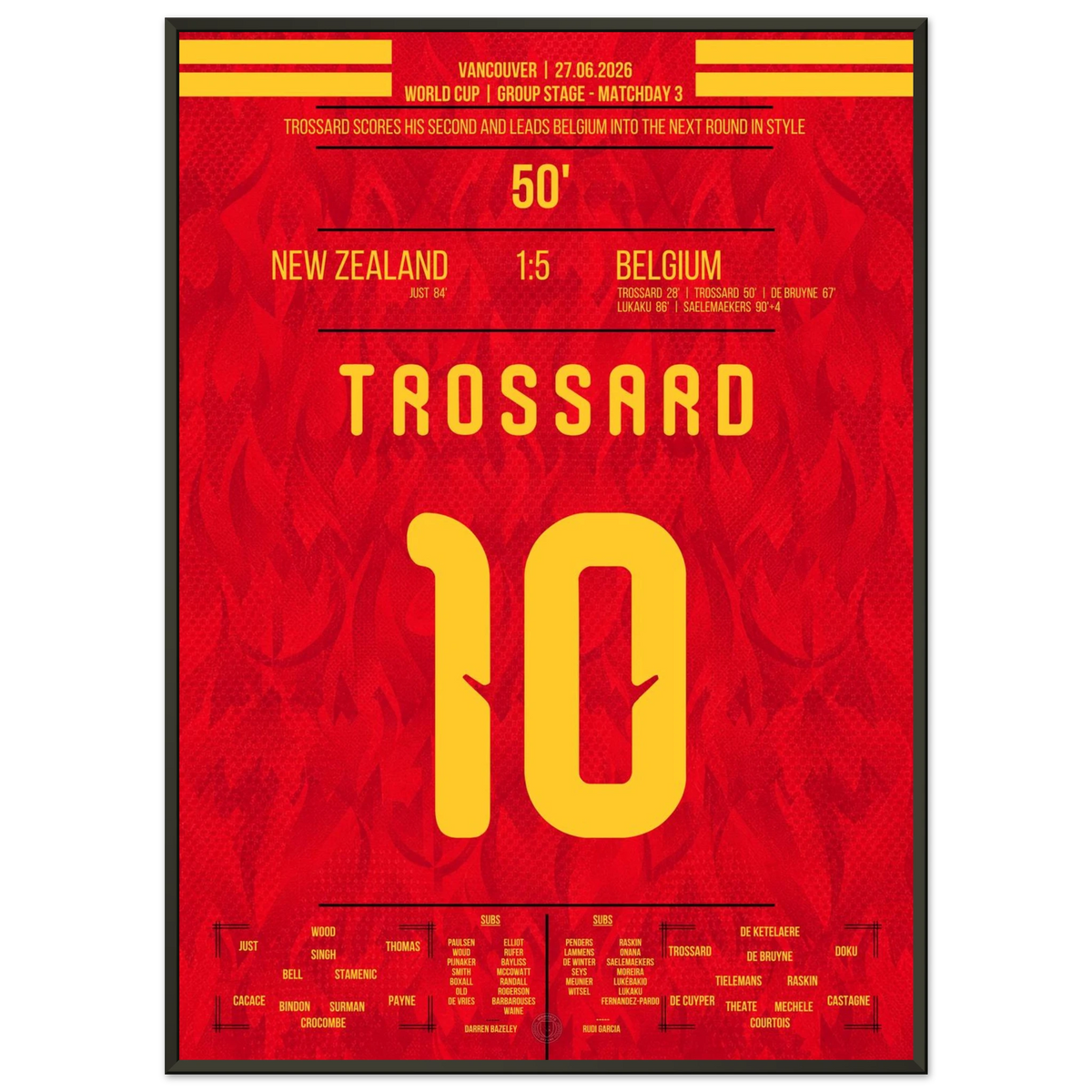 Gala des buts belges de Trossard