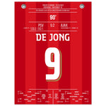 PSV's 5-2 Kantersieg gegen Ajax in 2023 30x40-cm-12x16-Ohne-Rahmen