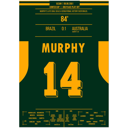 Murphy's später Siegtreffer gegen Brasilien 2001