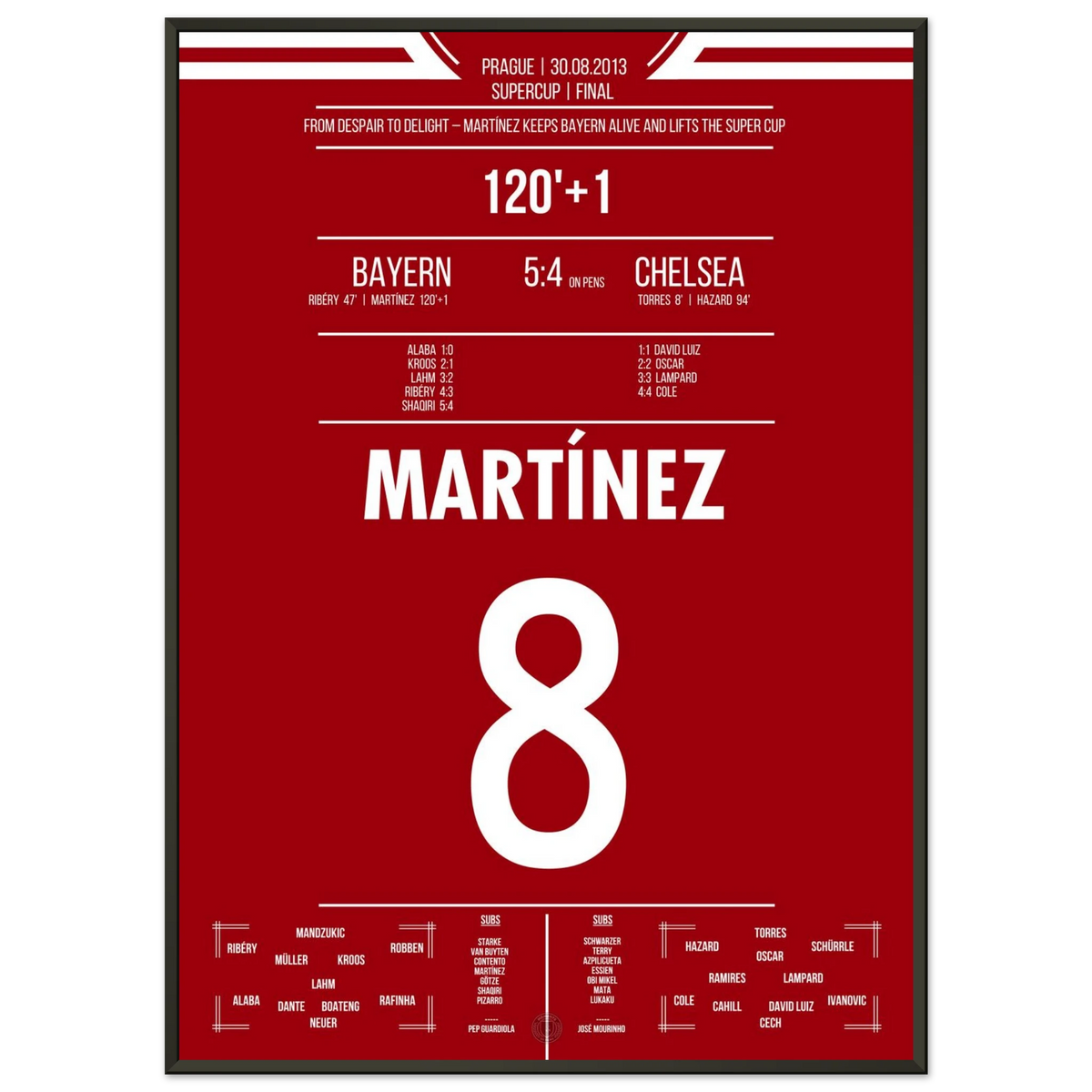 Martínez keeps Bayern’s revenge alive – and the trophy goes to Munich!