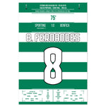 Bruno Fernandes schießt Sporting im Derby ins Pokalfinale 2019 60x90-cm-24x36-Ohne-Rahmen