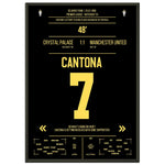 Cantona Kung Fu Tritt im Premier League Spiel ManU - Crystal Palace 1995 