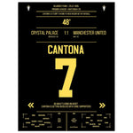 Cantona Kung Fu Tritt im Premier League Spiel ManU - Crystal Palace 1995 