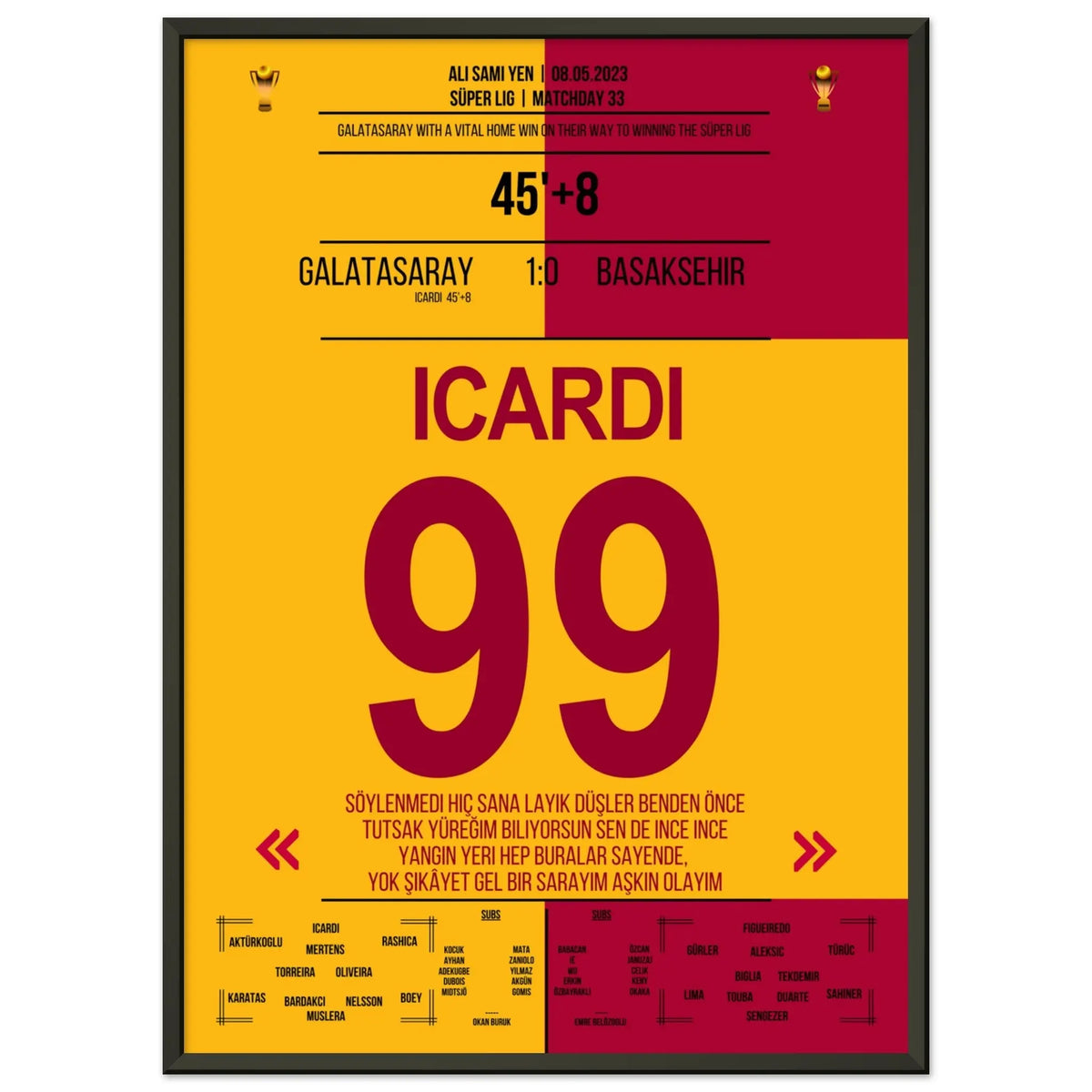 Icardi schießt Galatasaray zum Sieg gegen Basaksehir