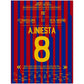 Iniesta's Tor bei Supercopa-Sieg in 2011 30x40-cm-12x16-Ohne-Rahmen
