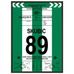 Konya mit erstem Pokalsieg der Vereinshistorie in 2017 50x70-cm-20x28-Schwarzer-Aluminiumrahmen