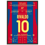 Rivaldo's magischer hattrick führt Barcelona in die Champions League 