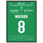 Weiser krönt Bremen's Gala-Sieg gegen Gladbach 2022 