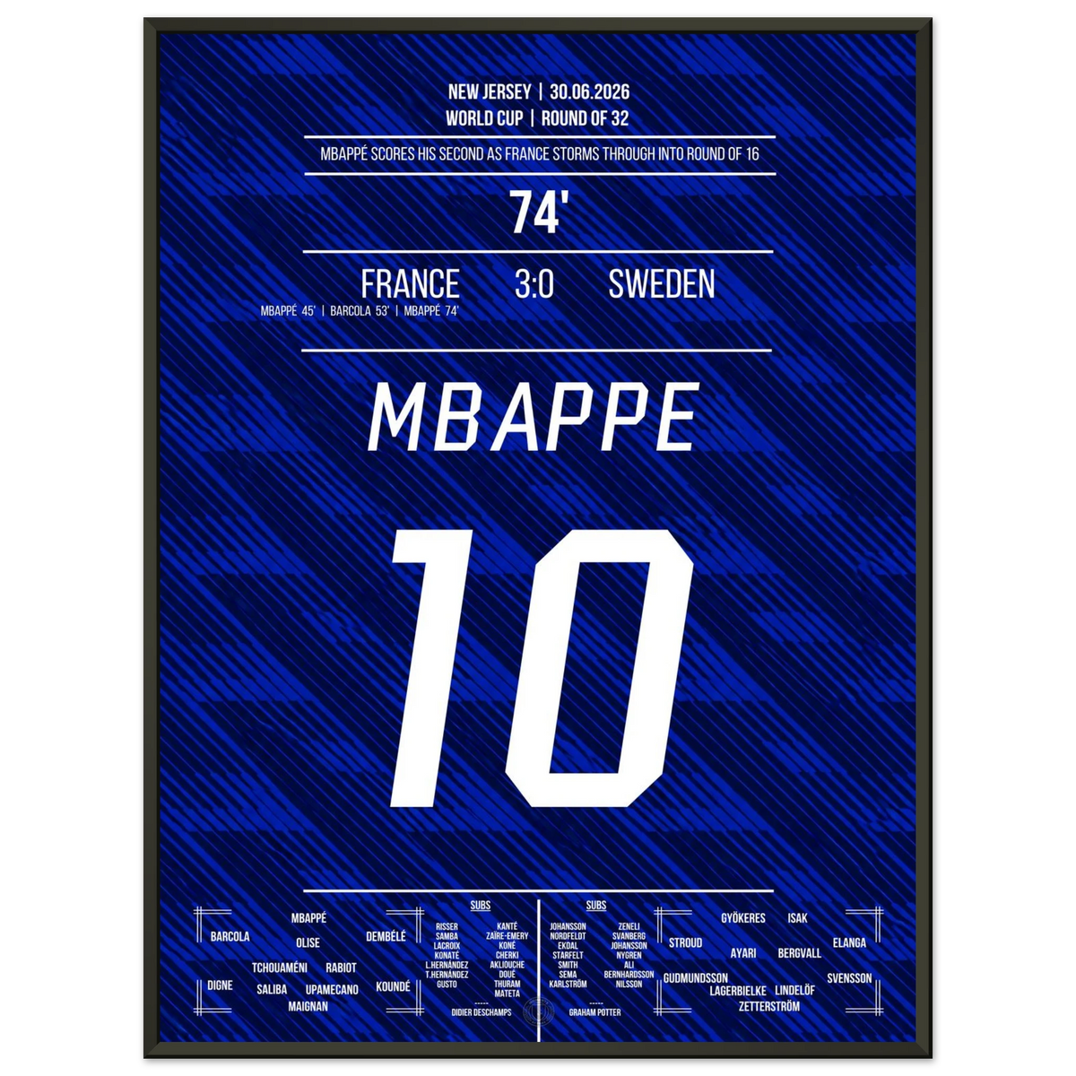 Le double pack de Mbappé mène la France en toute confiance aux huitièmes de finale