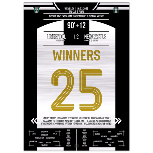 (Metal Print) First title after 56 years of waiting for the Magpies
