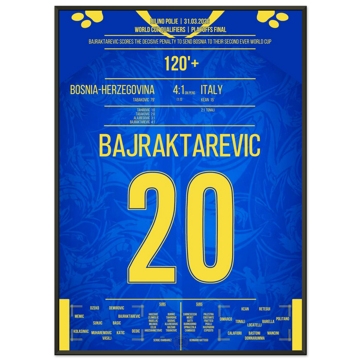 Faites la fête à Zenica ! La Bosnie se dirige vers la Coupe du monde 2026