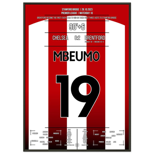 Mbeumo trifft und die Bees erobern zum dritten mal in Folge die Stamford Bridge