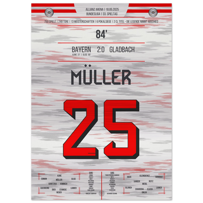 Müller - Eine Legende nimmt Abschied – Metal Edition