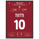 Roma's Gewinn des dritten Scudetto der Vereinsgeschichte 50x70-cm-20x28-Schwarzer-Aluminiumrahmen