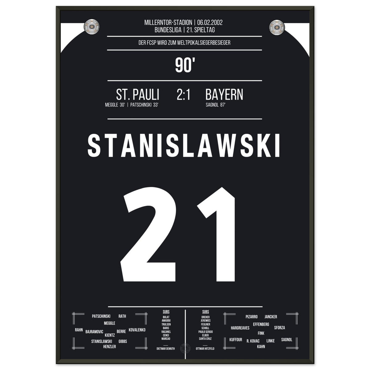 La naissance des vainqueurs de la Coupe du monde - Stanislawski