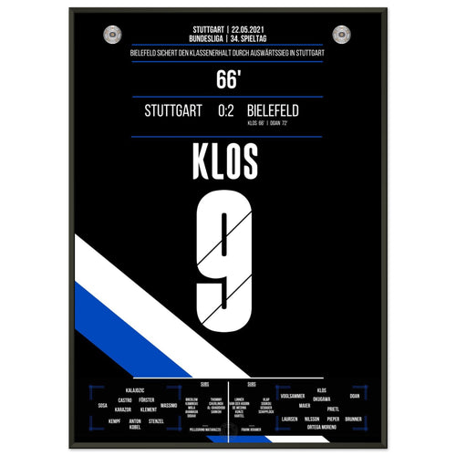 Bielefeld erkämpft den Klassenerhalt am letzten Spieltag in Stuttgart in 2021