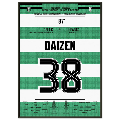Les cœurs se brisent au Celtic Park – Daizen Maeda propulse le Celtic au championnat de dernière minute